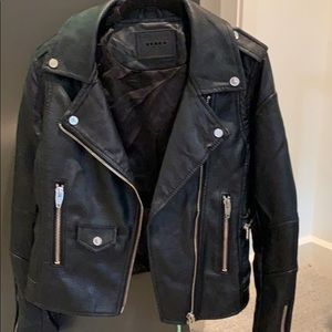 Blank NYC Black Leather Jacket